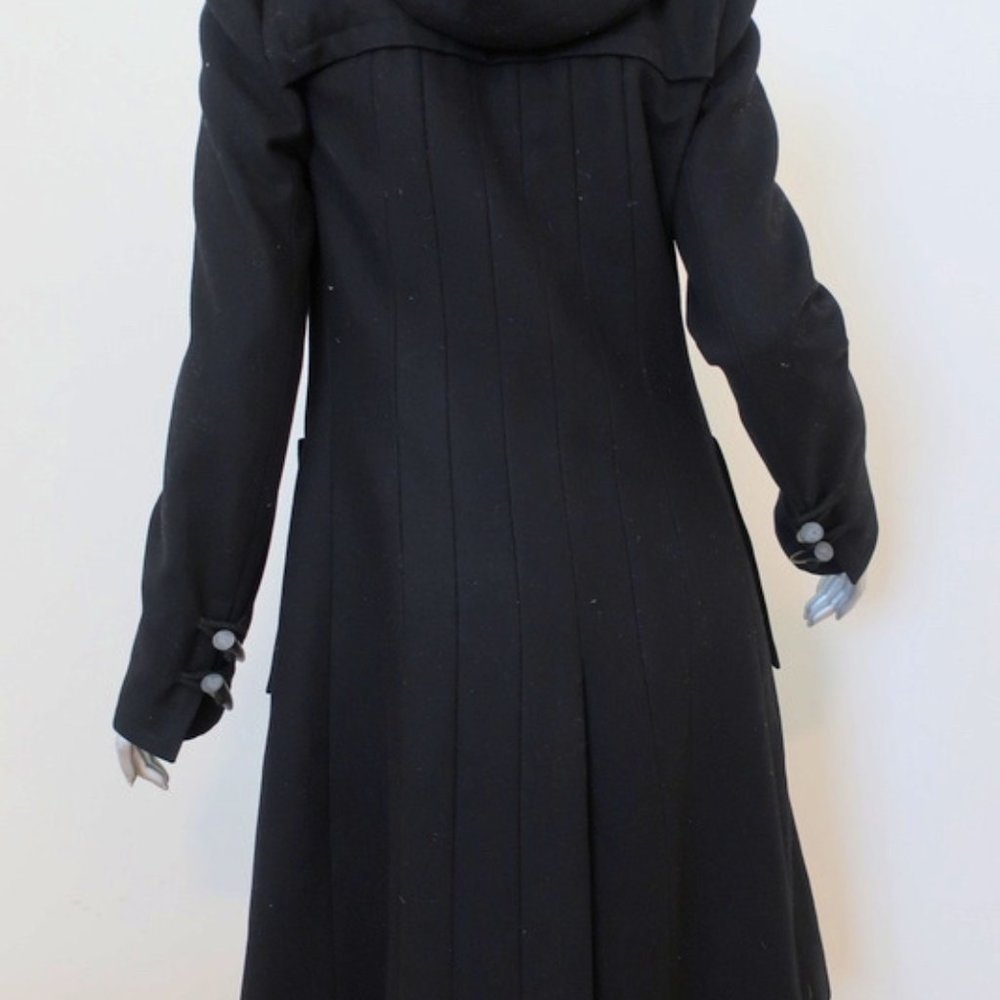 Chanel Duffle Coat Wool Hooded Toggle Jacket - Picture 7 of 12